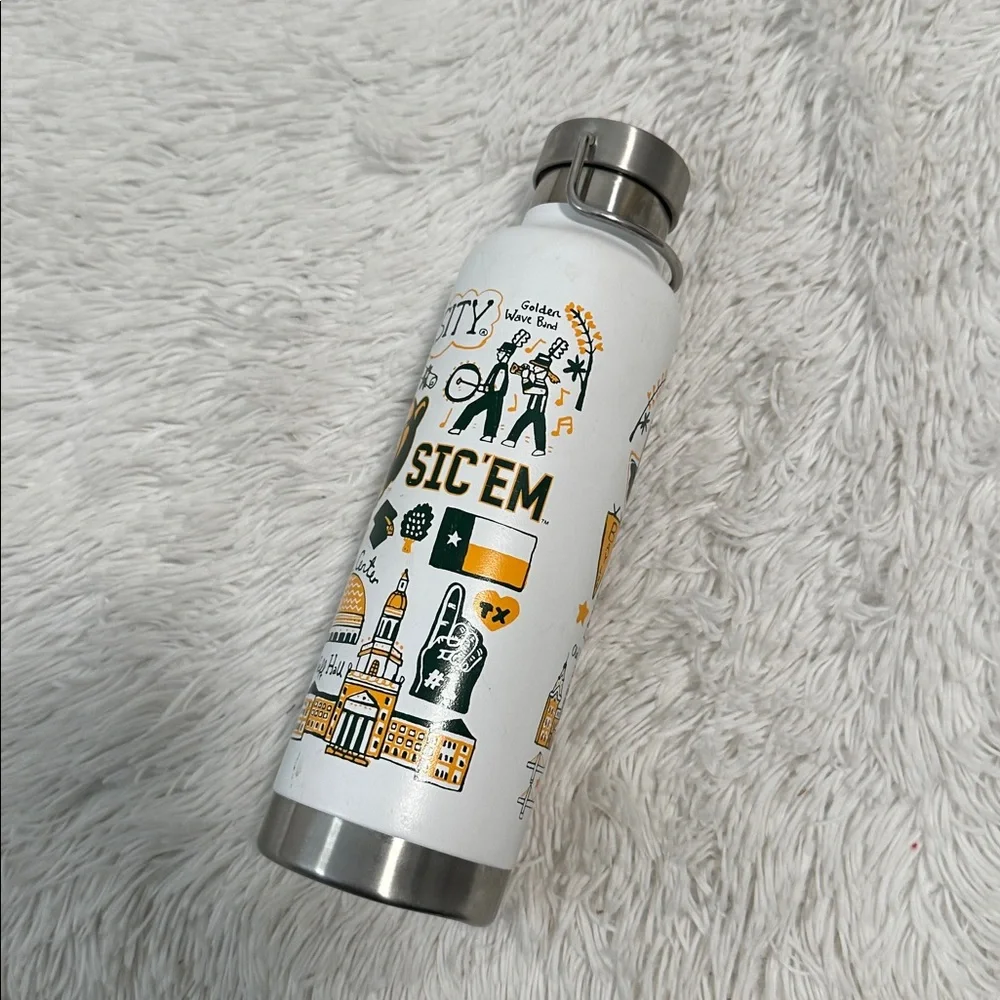 ❤️ Baylor University Steel Water Bottle 24oz - Picture 2 of 2